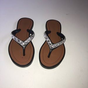 Flip-flops with Rhinestones